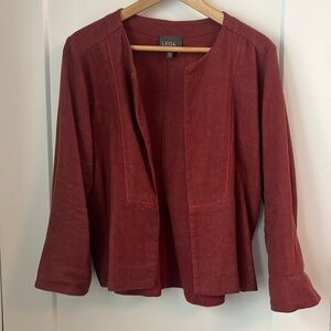 Leo & Sage burgundy jacket